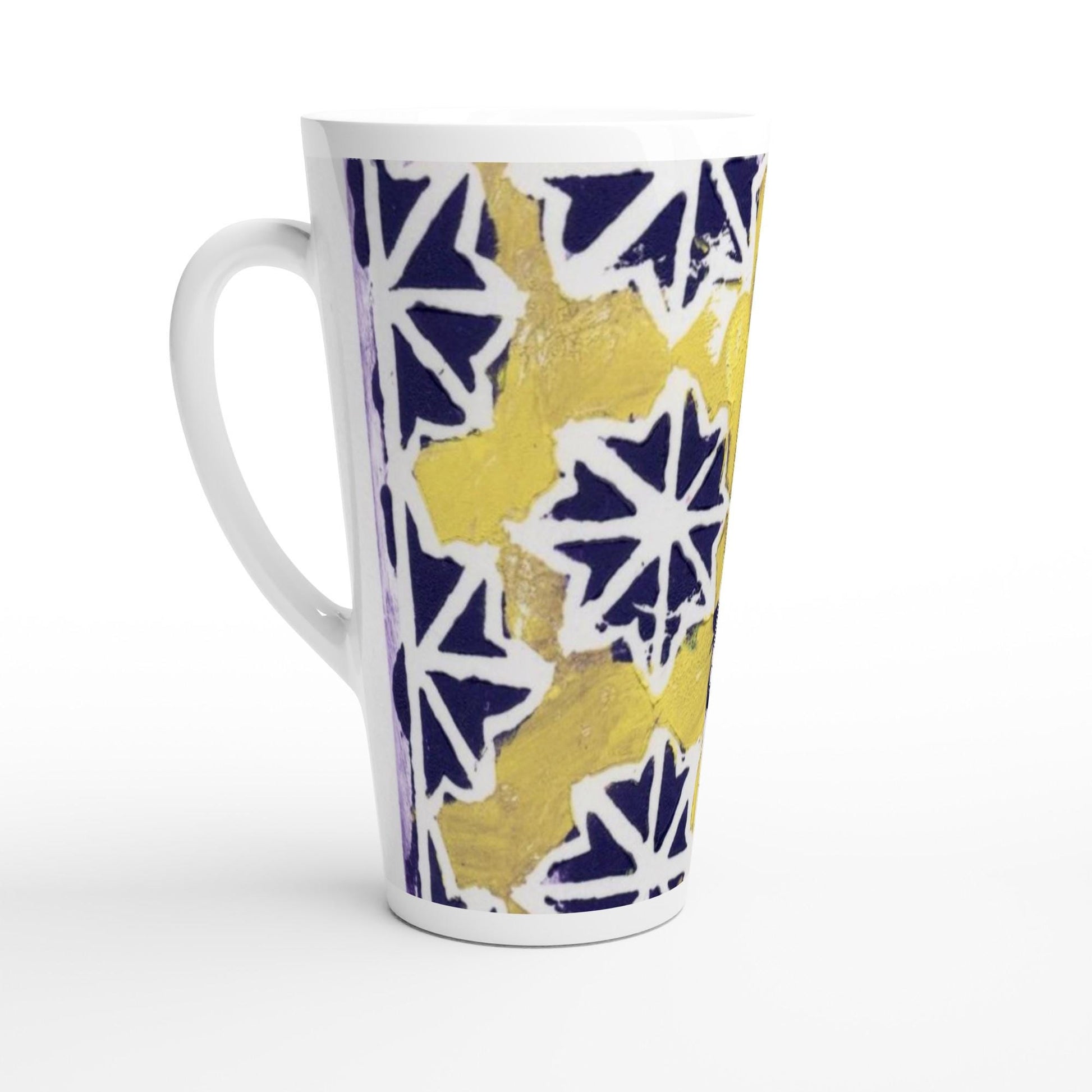 White Latte 17oz Ceramic Mug