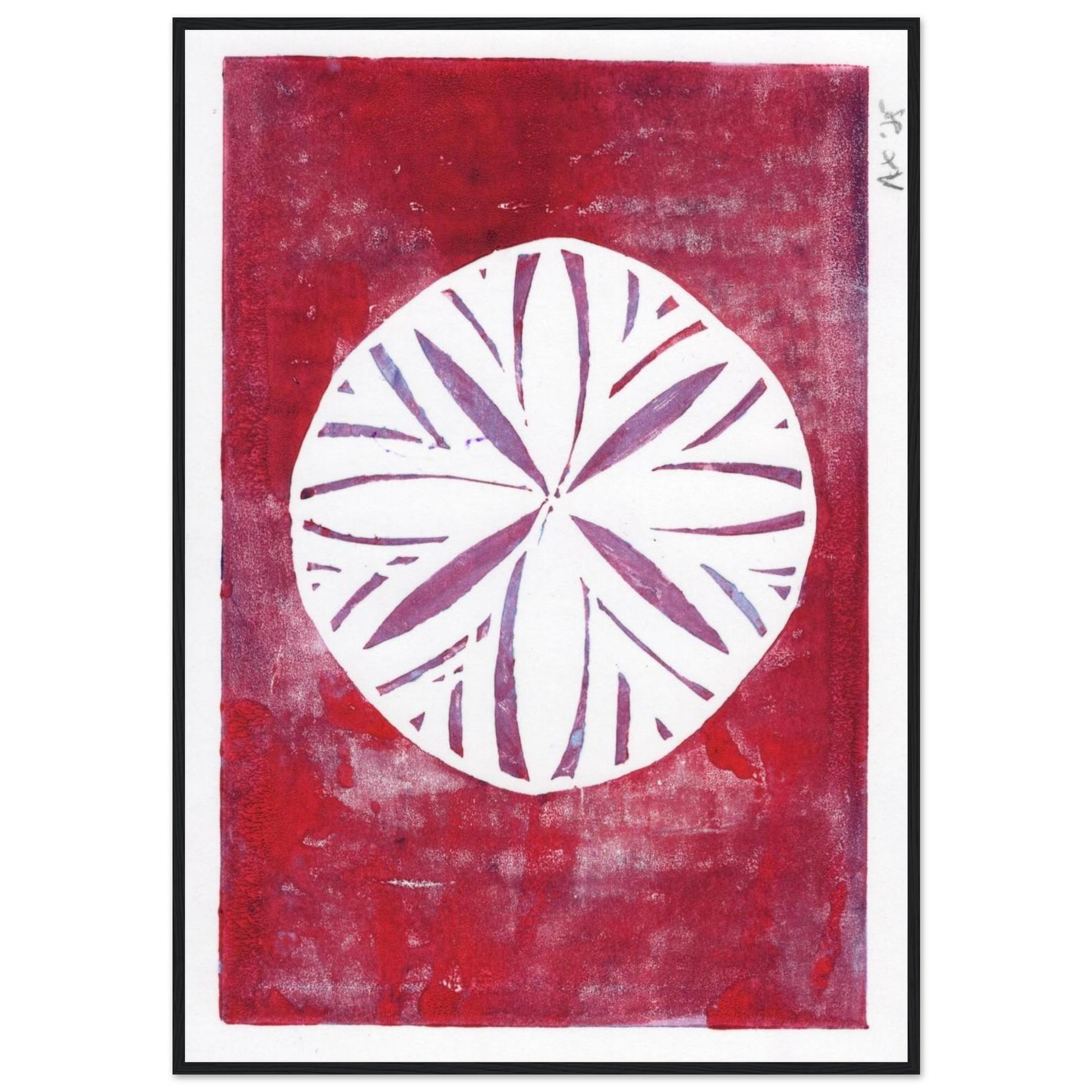 Classic Matte Paper Wooden Framed Poster