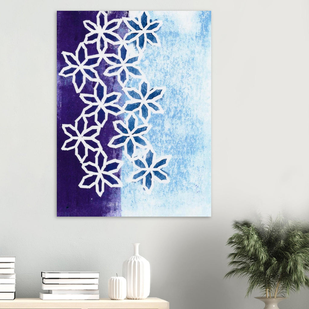 Flower Motion Premium Matte Paper Poster