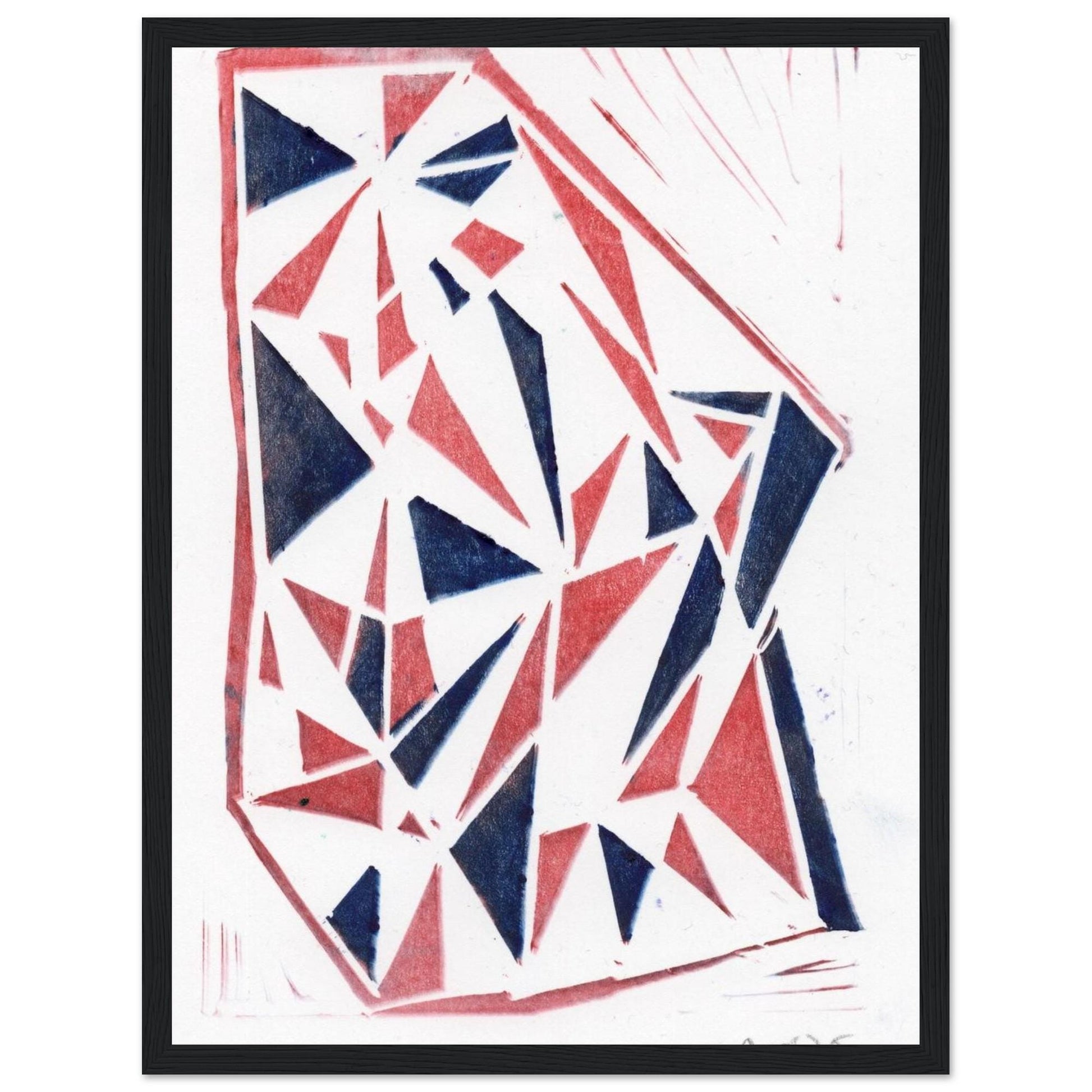 Premium Matte Paper Wooden Framed Poster