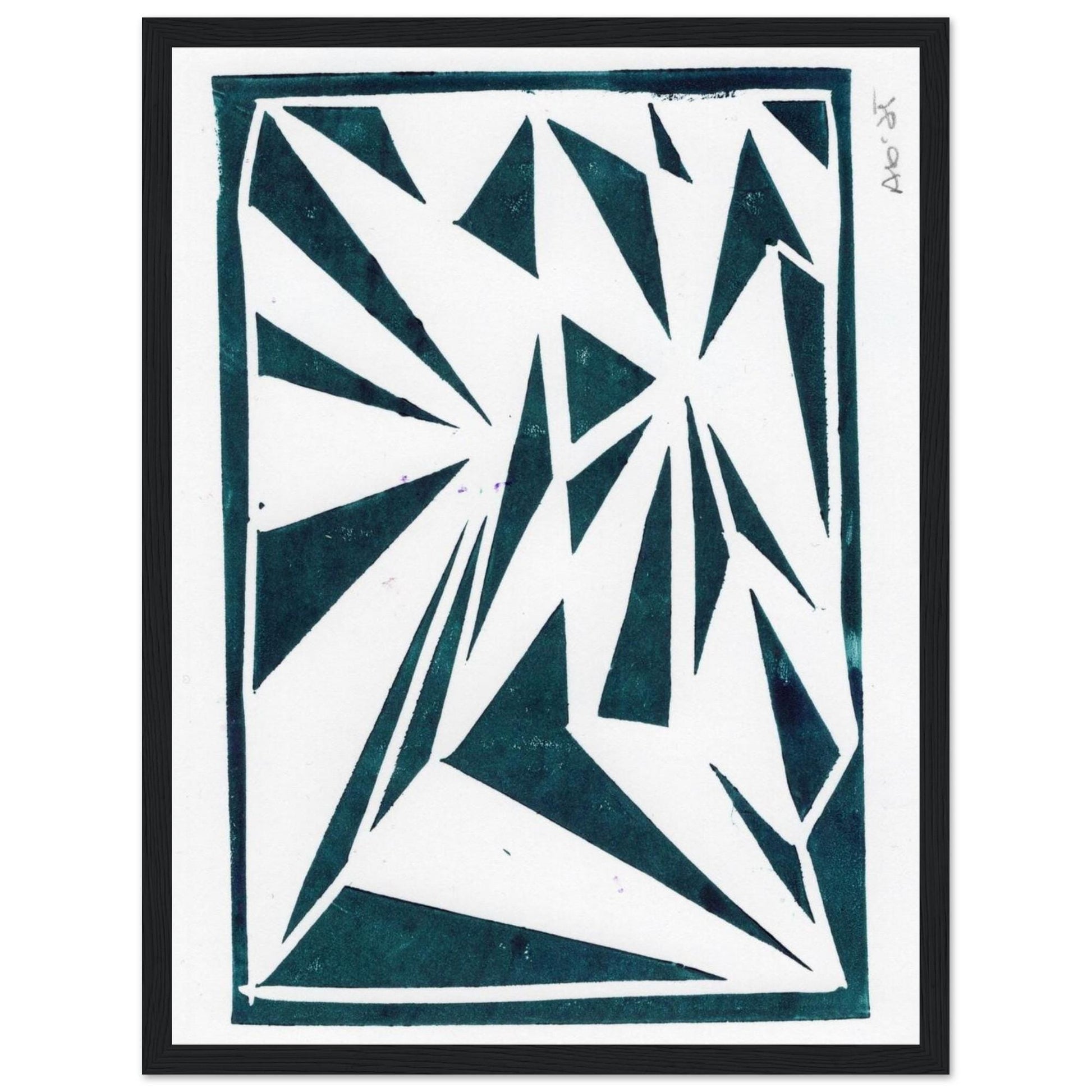 Premium Matte Paper Wooden Framed Poster
