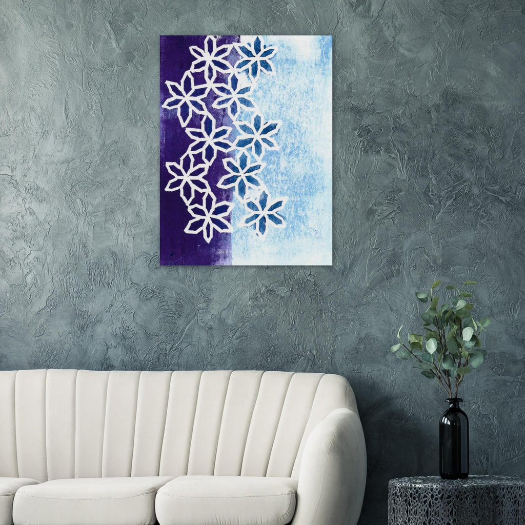Flower Motion Museum-Quality Matte Paper Poster