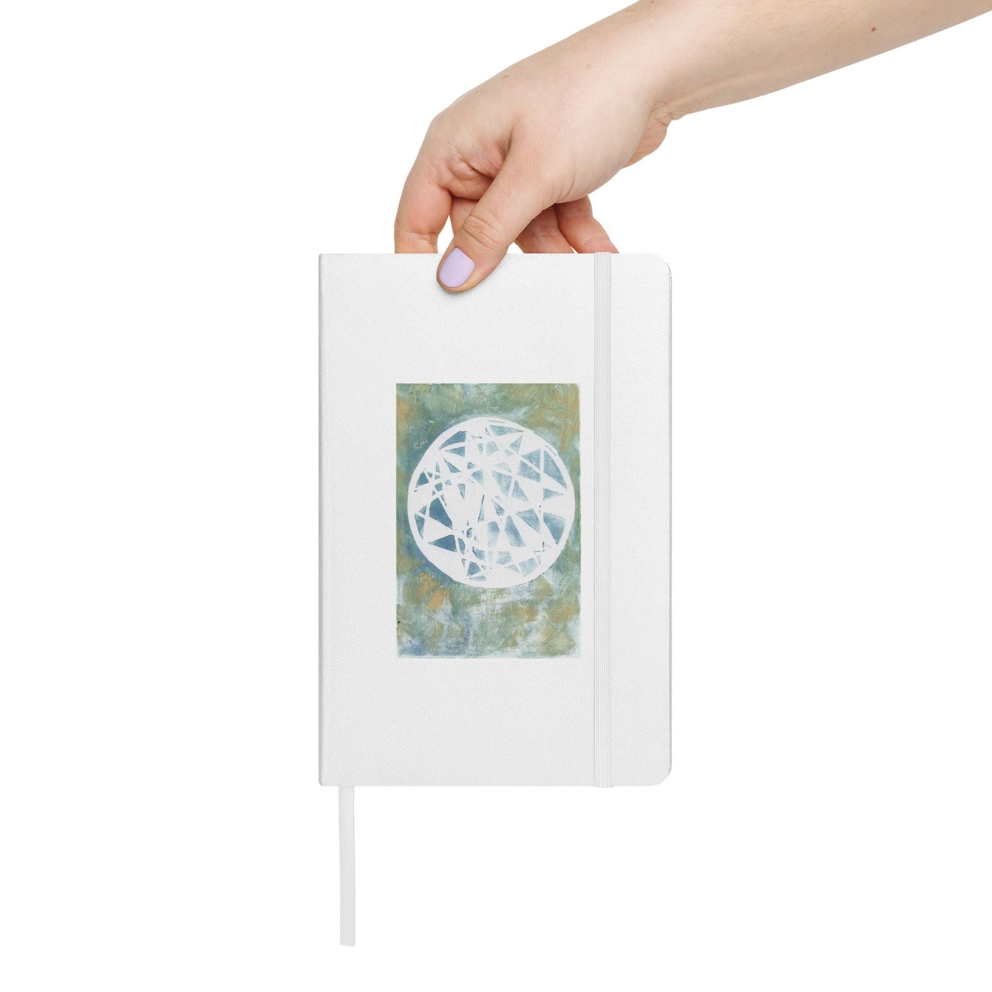 Geometric Worlds Hardcover bound notebook