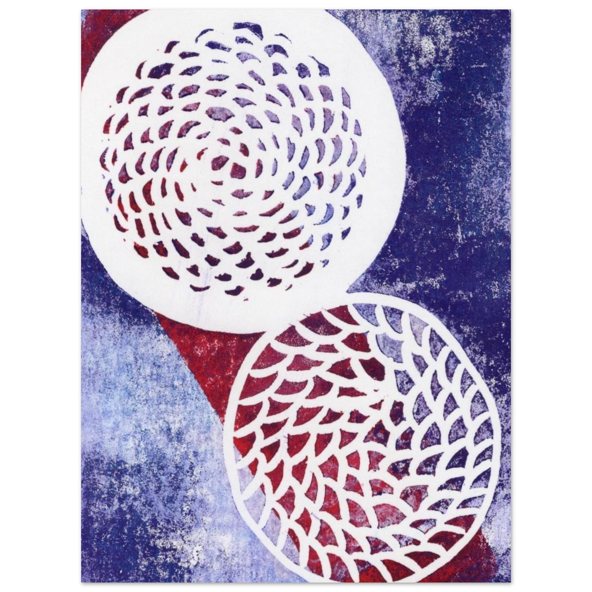 Rebel Woven Circles Fine Art Poster
