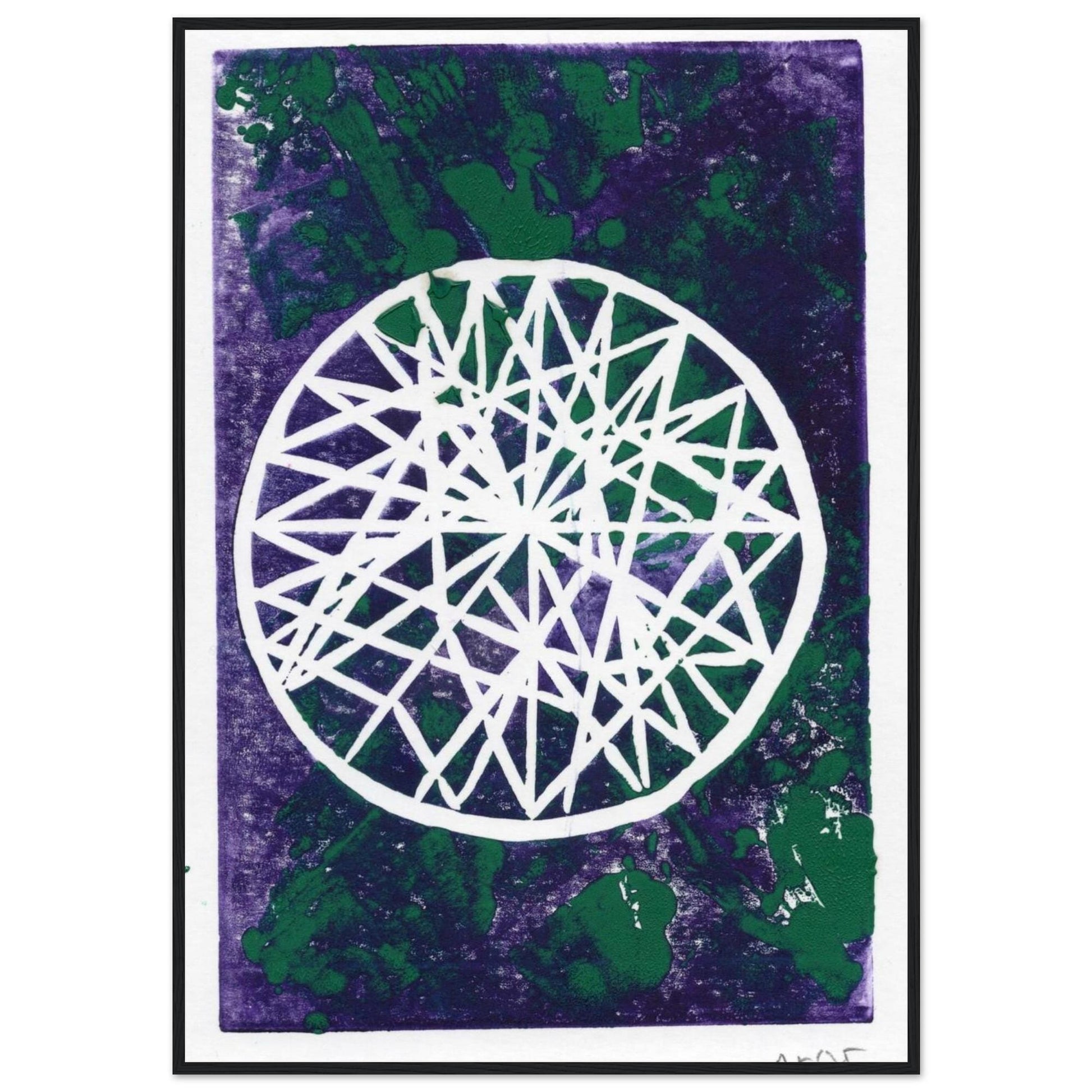 Classic Matte Paper Wooden Framed Poster