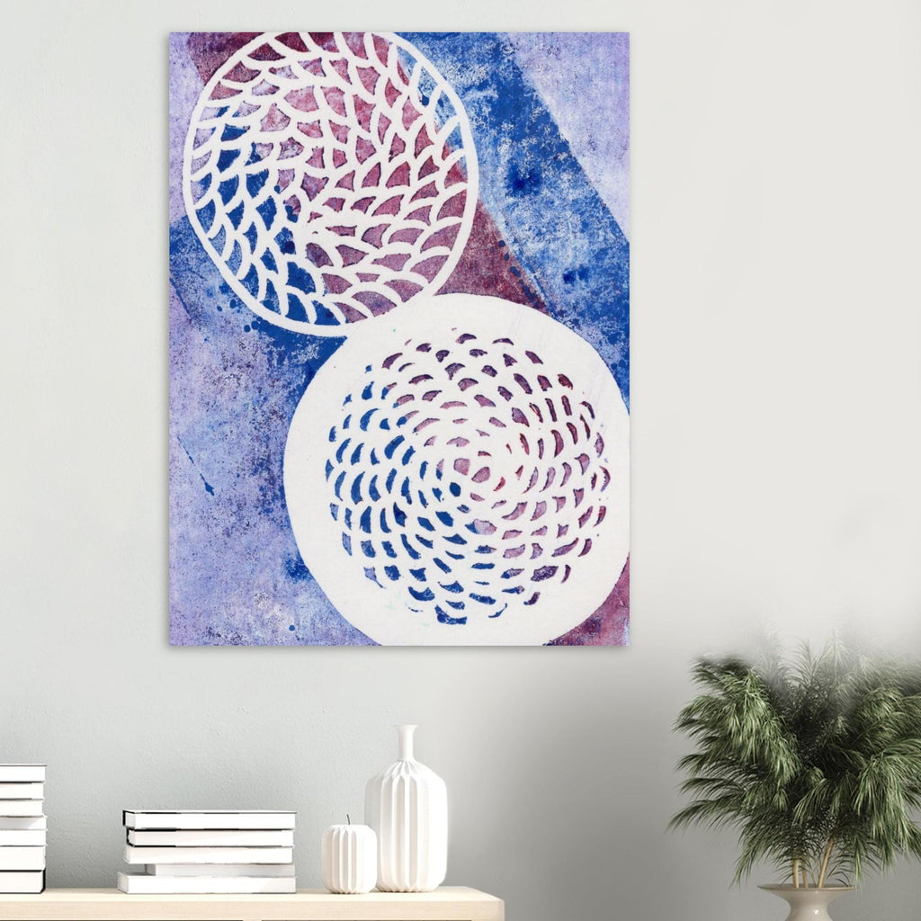 Woven Circles History Museum-Quality Matte Paper Poster