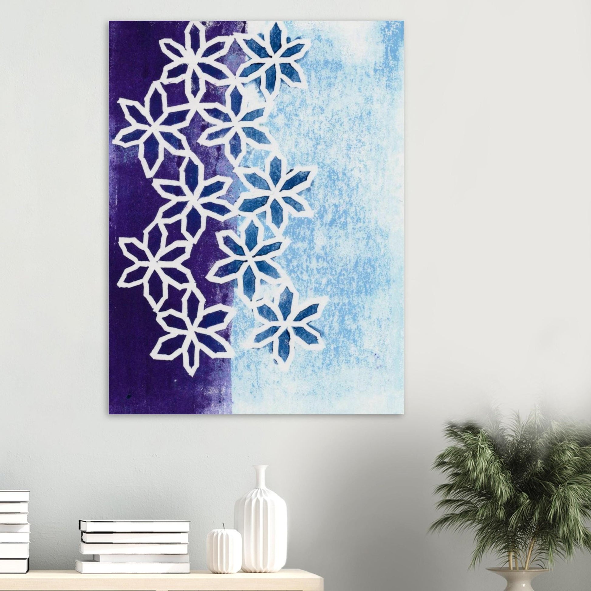 Flower Motion Museum-Quality Matte Paper Poster