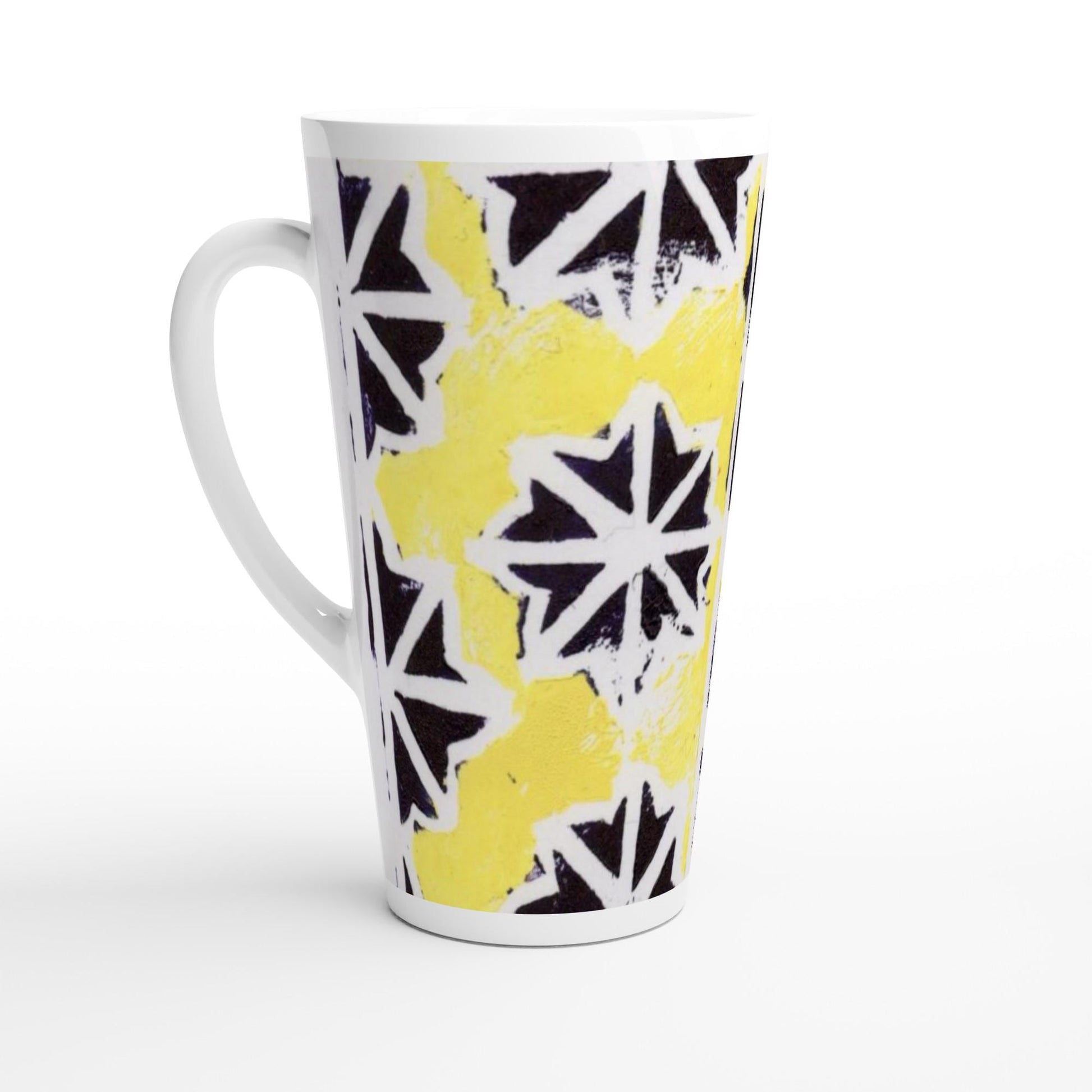 White Latte 17oz Ceramic Mug