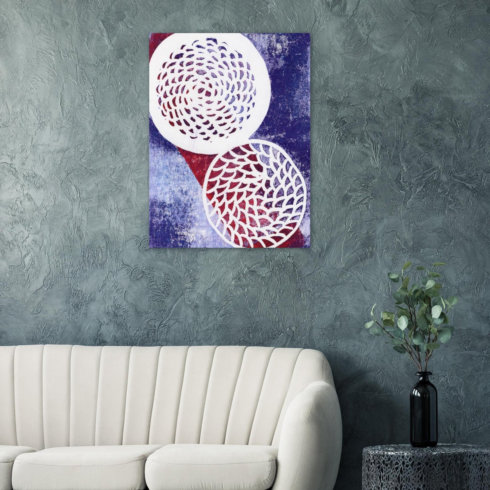 Rebel Woven Circles Fine Art Poster