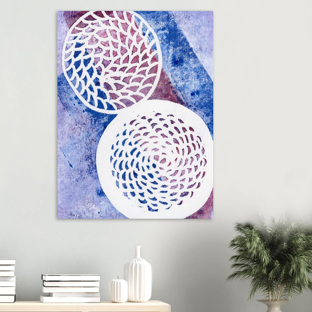 Woven Circles History Premium Matte Paper Poster