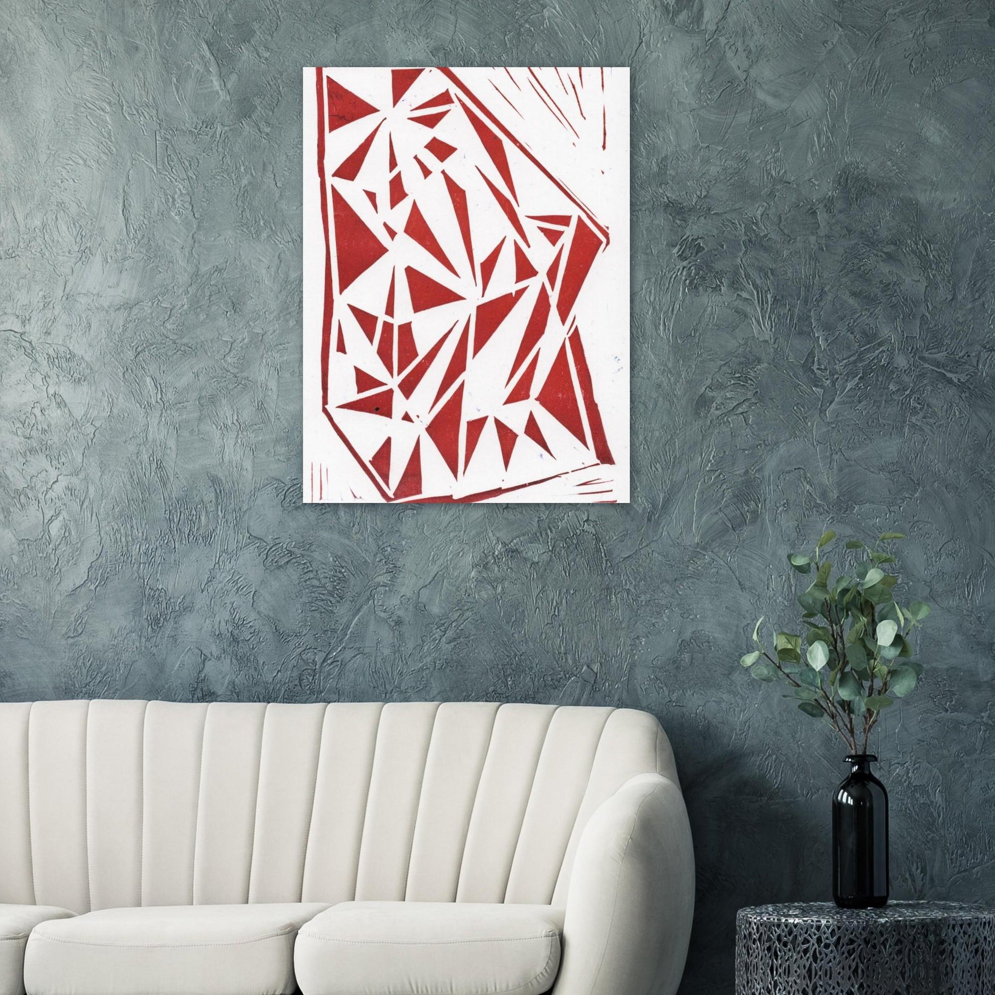 Red Flying Triangles