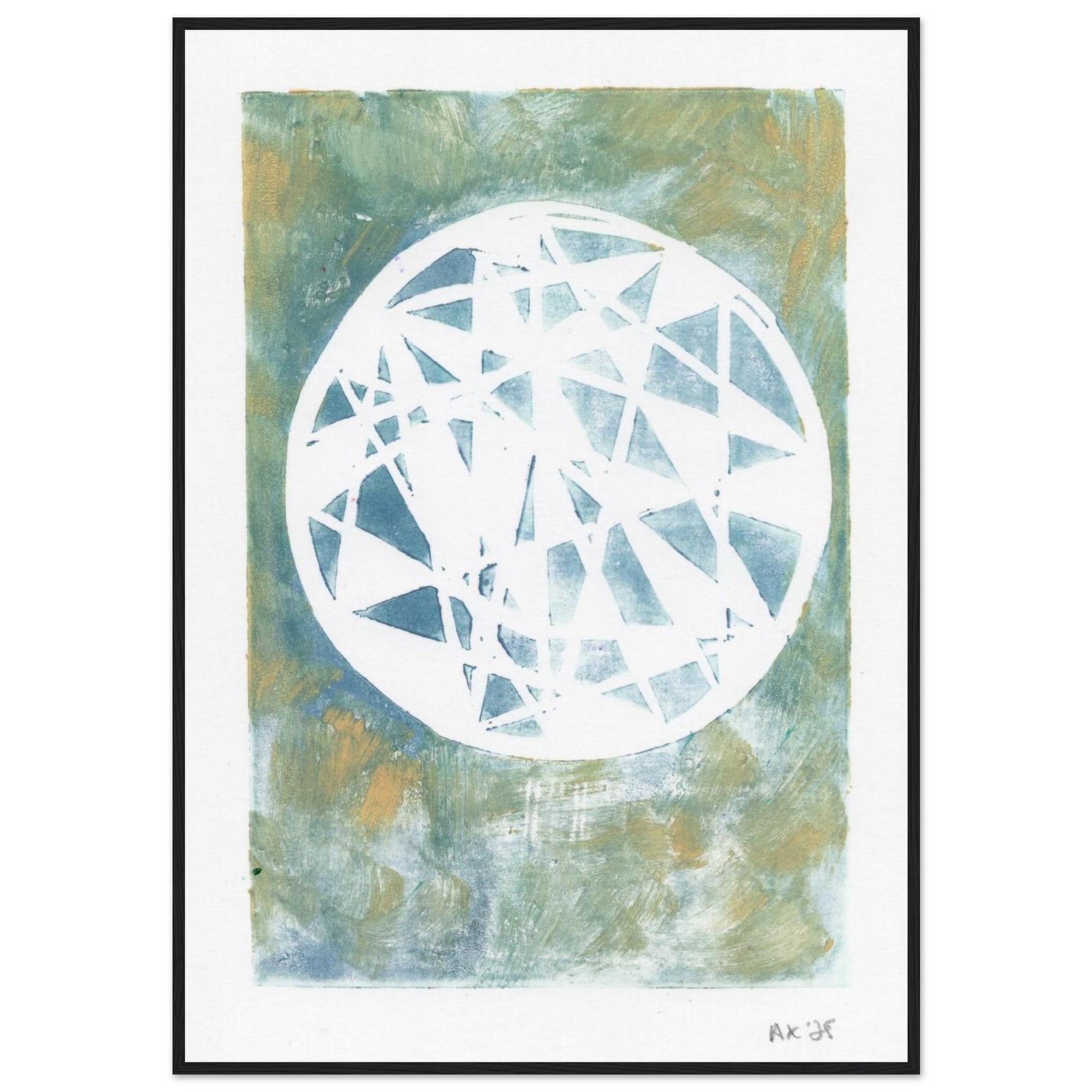 Classic Matte Paper Wooden Framed Poster