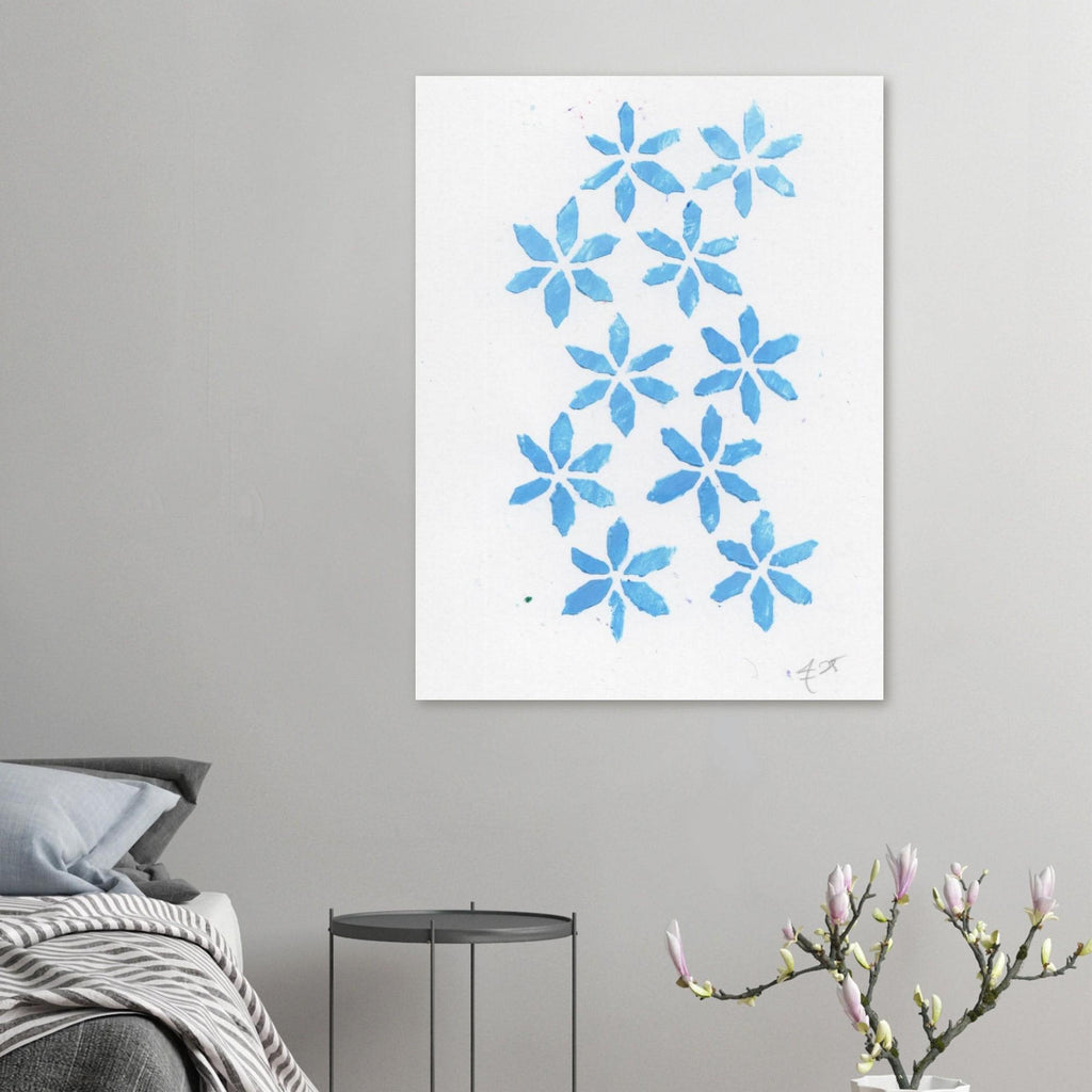 Ice Flowers Fine Art Poster