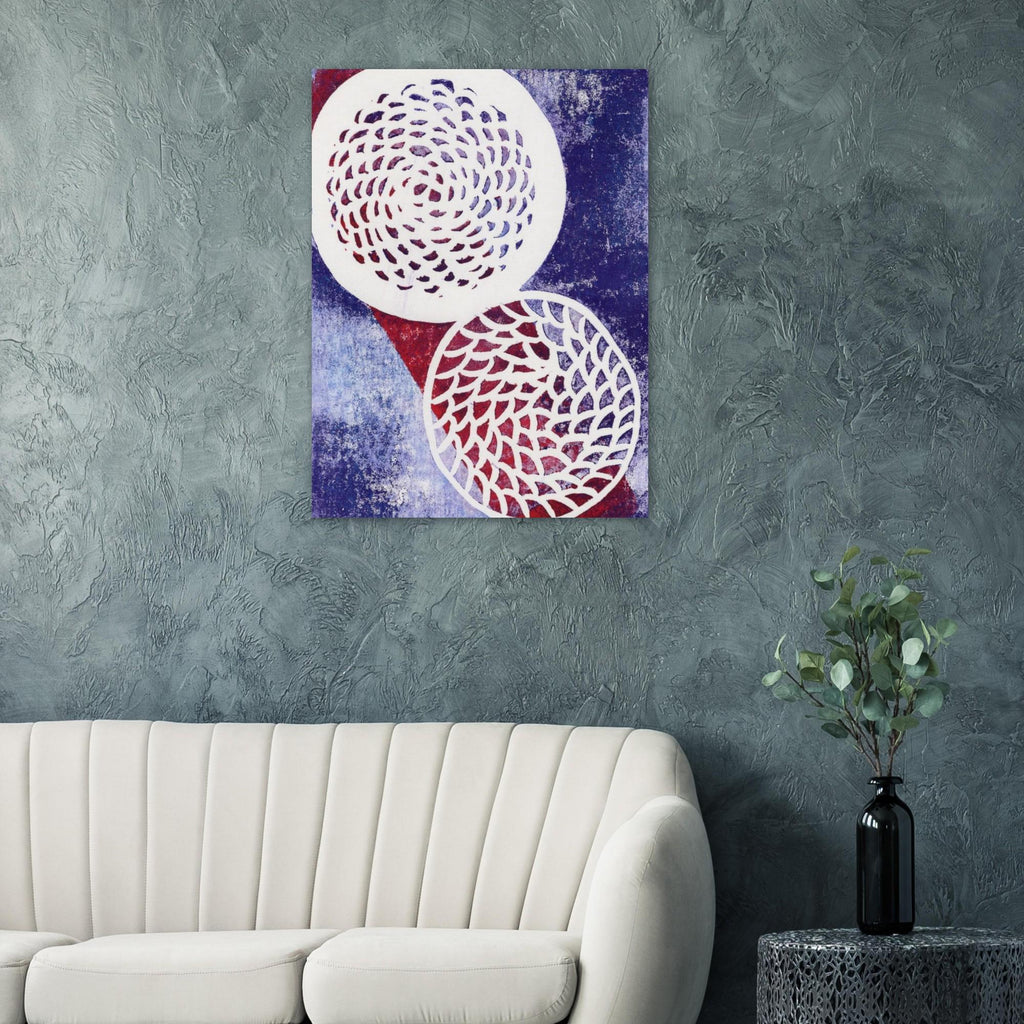 Rebel Woven Circles Museum-Quality Matte Paper Poster