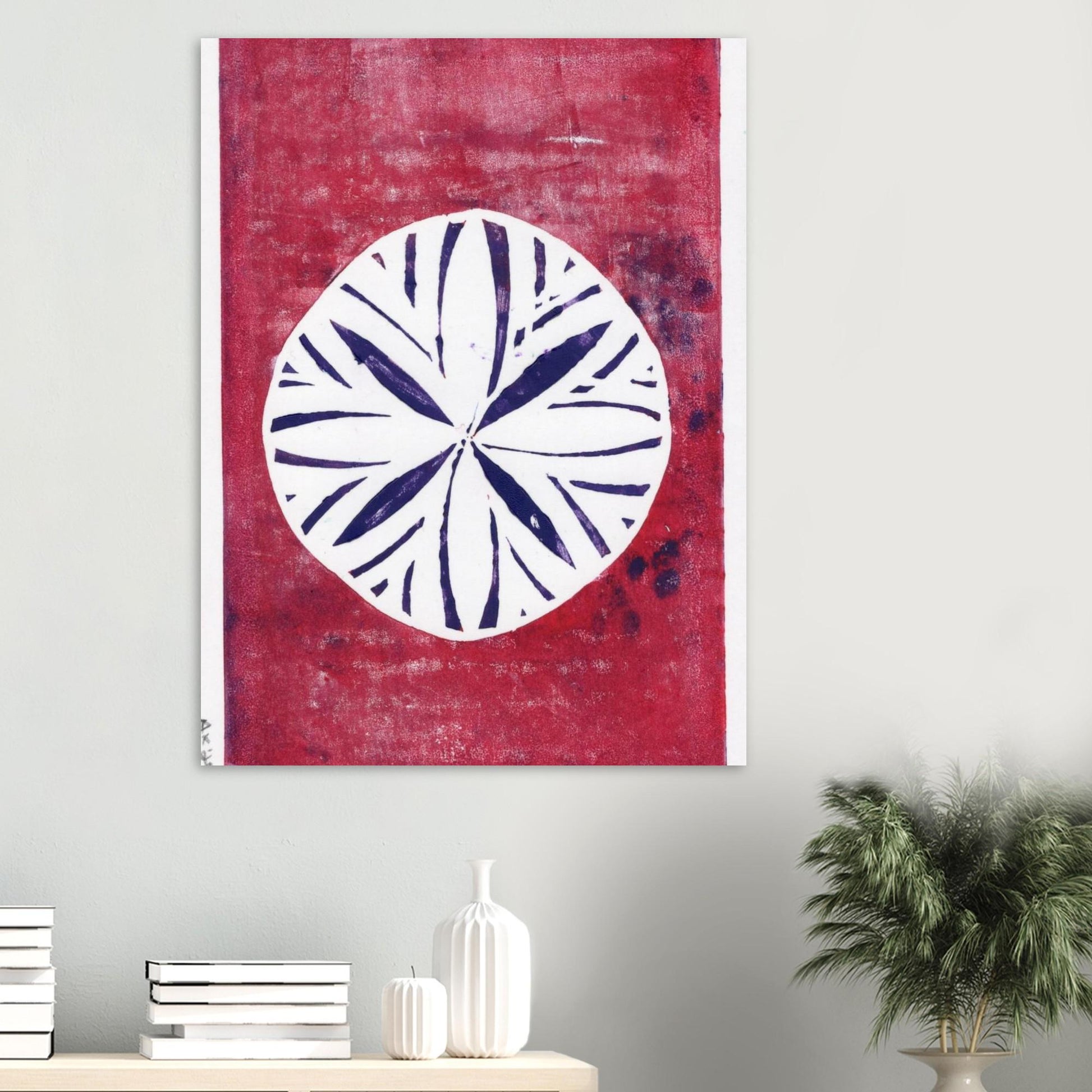 Red and Purple Medallion