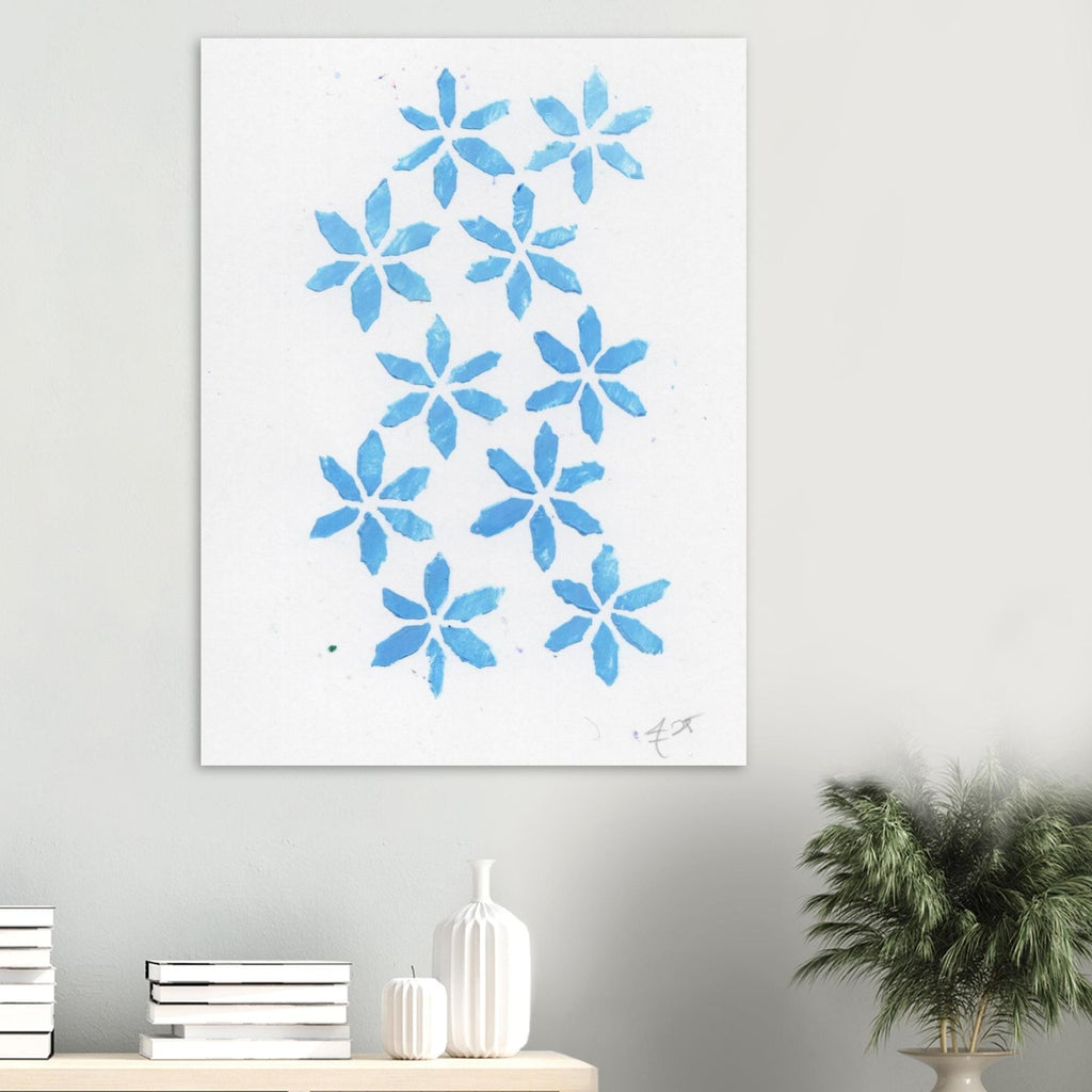 Ice Flowers Fine Art Poster