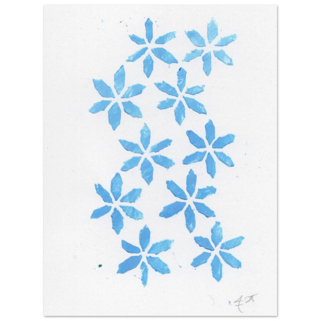 Ice Flowers Fine Art Poster