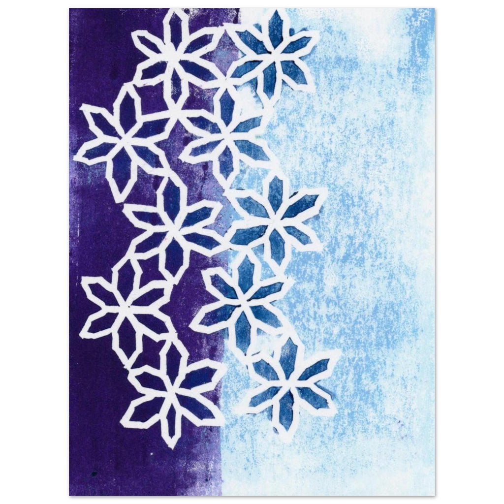 Flower Motion Premium Matte Paper Poster (Imperial)
