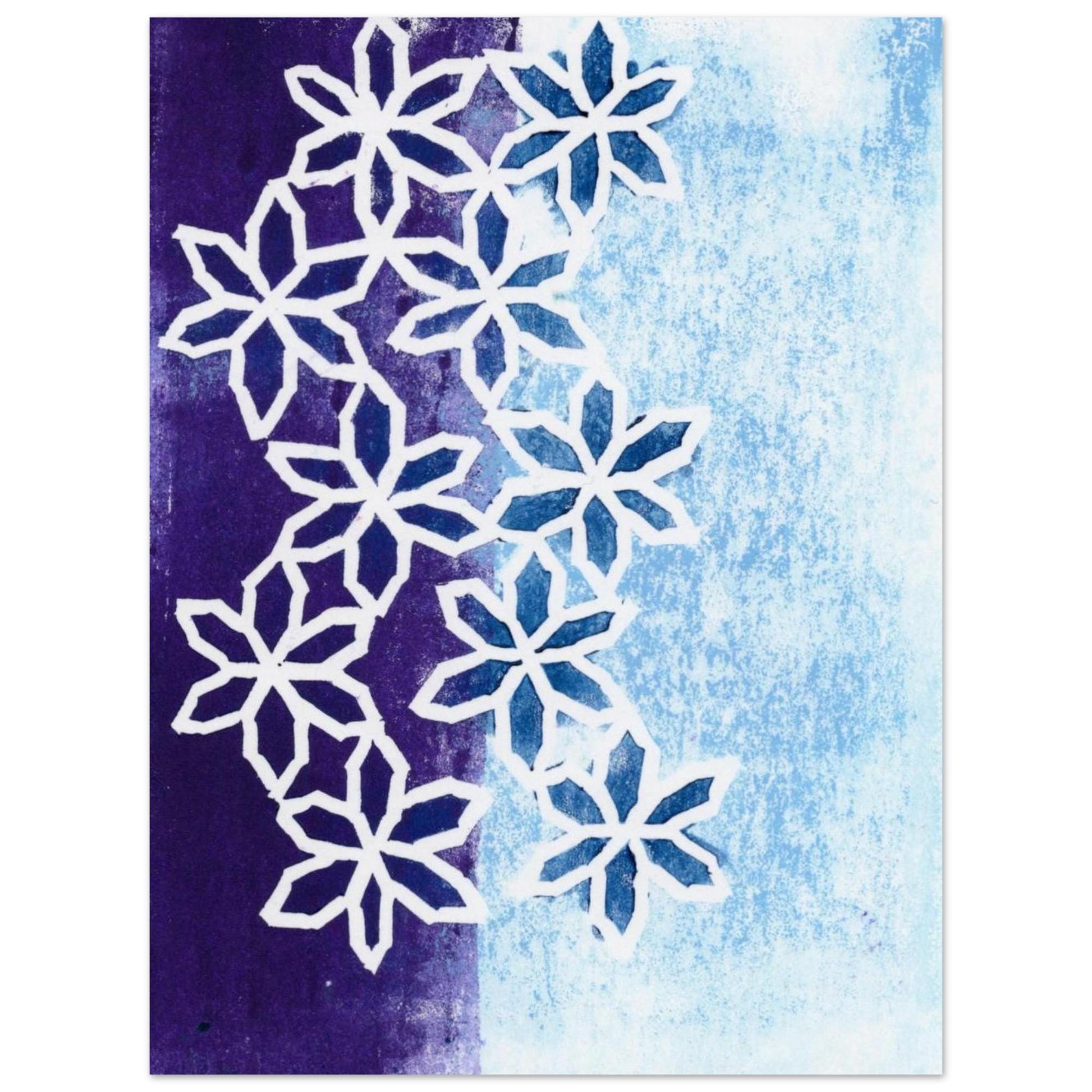 Flower Motion Premium Matte Paper Poster (Imperial)