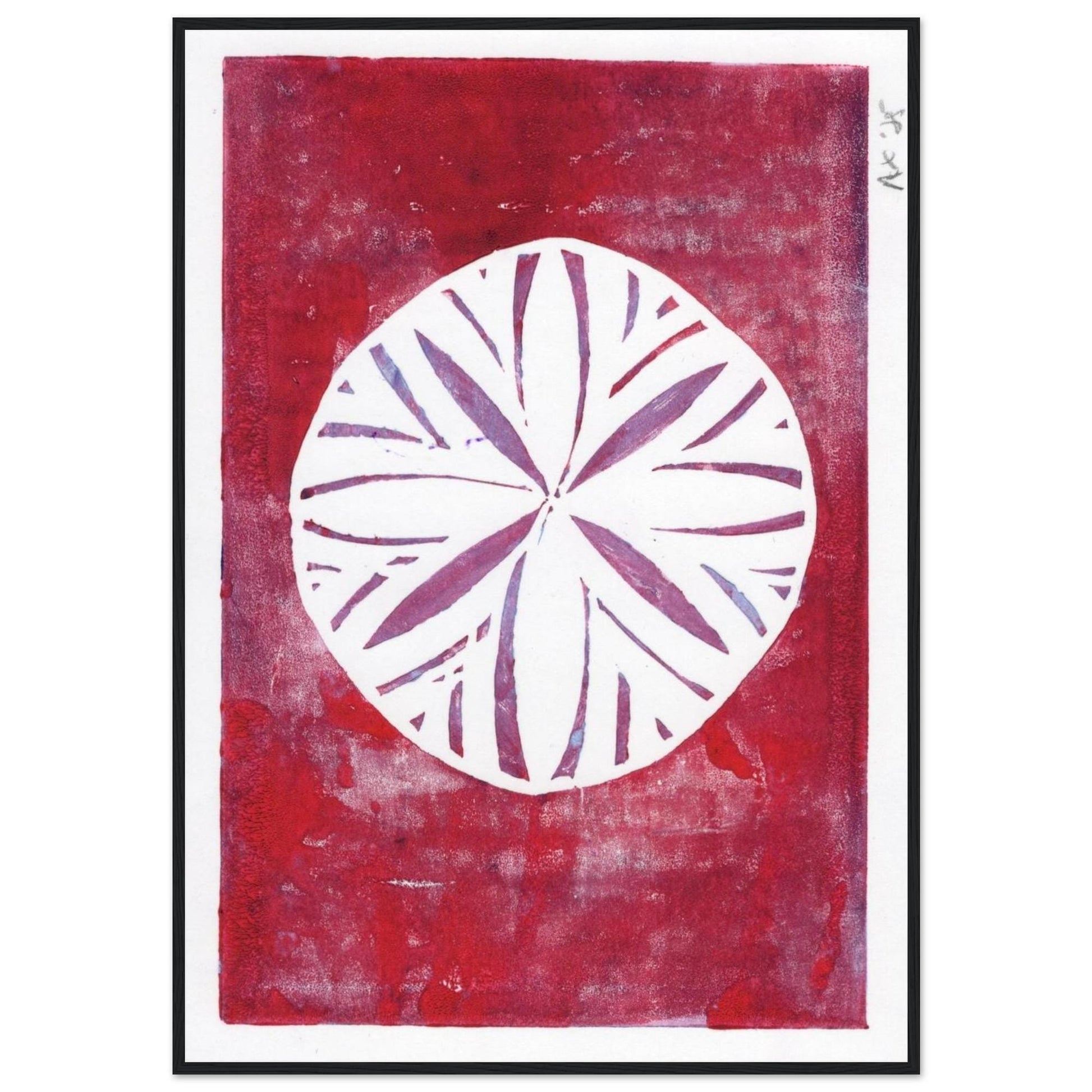 Classic Matte Paper Wooden Framed Poster