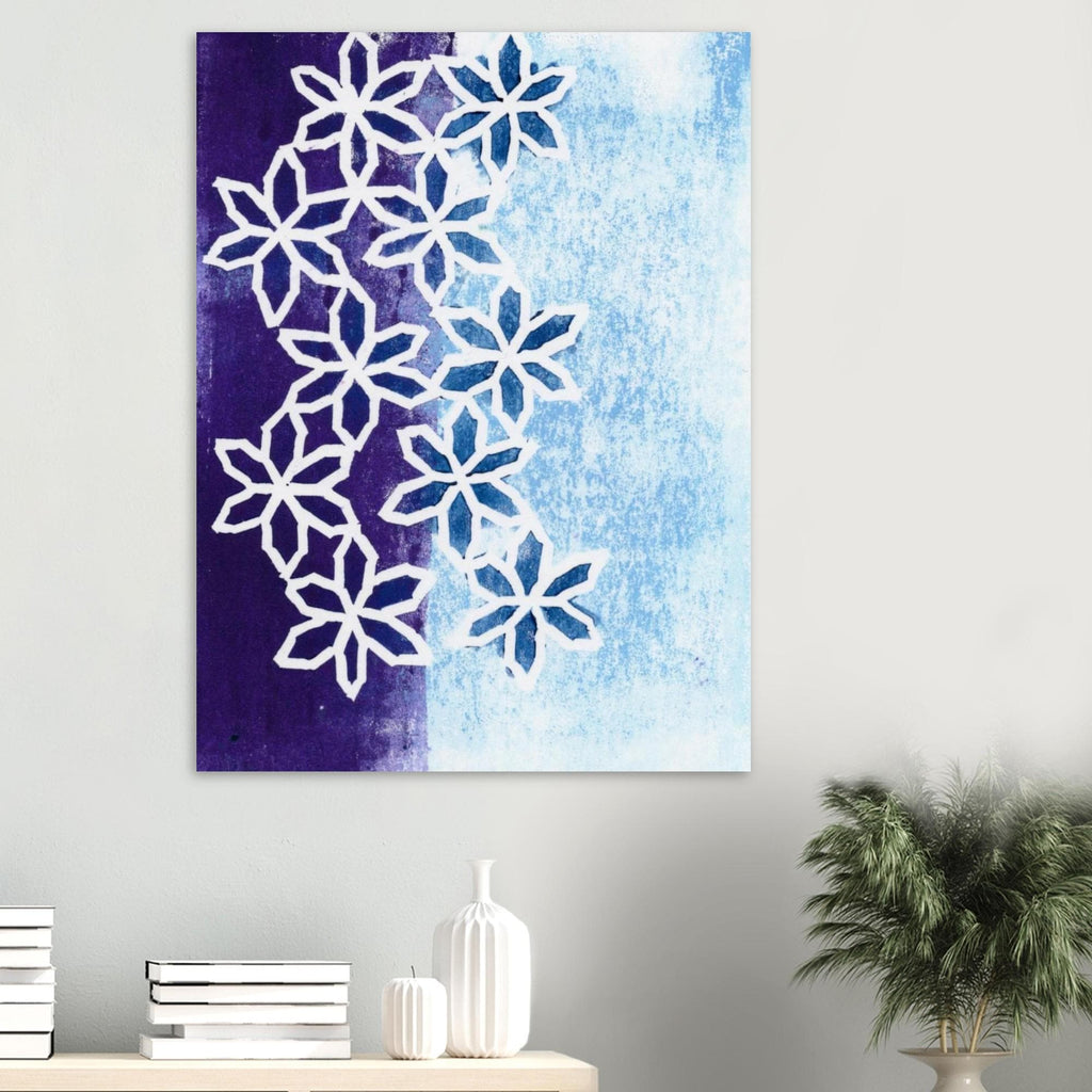 Flower Motion Premium Matte Paper Poster (Imperial)
