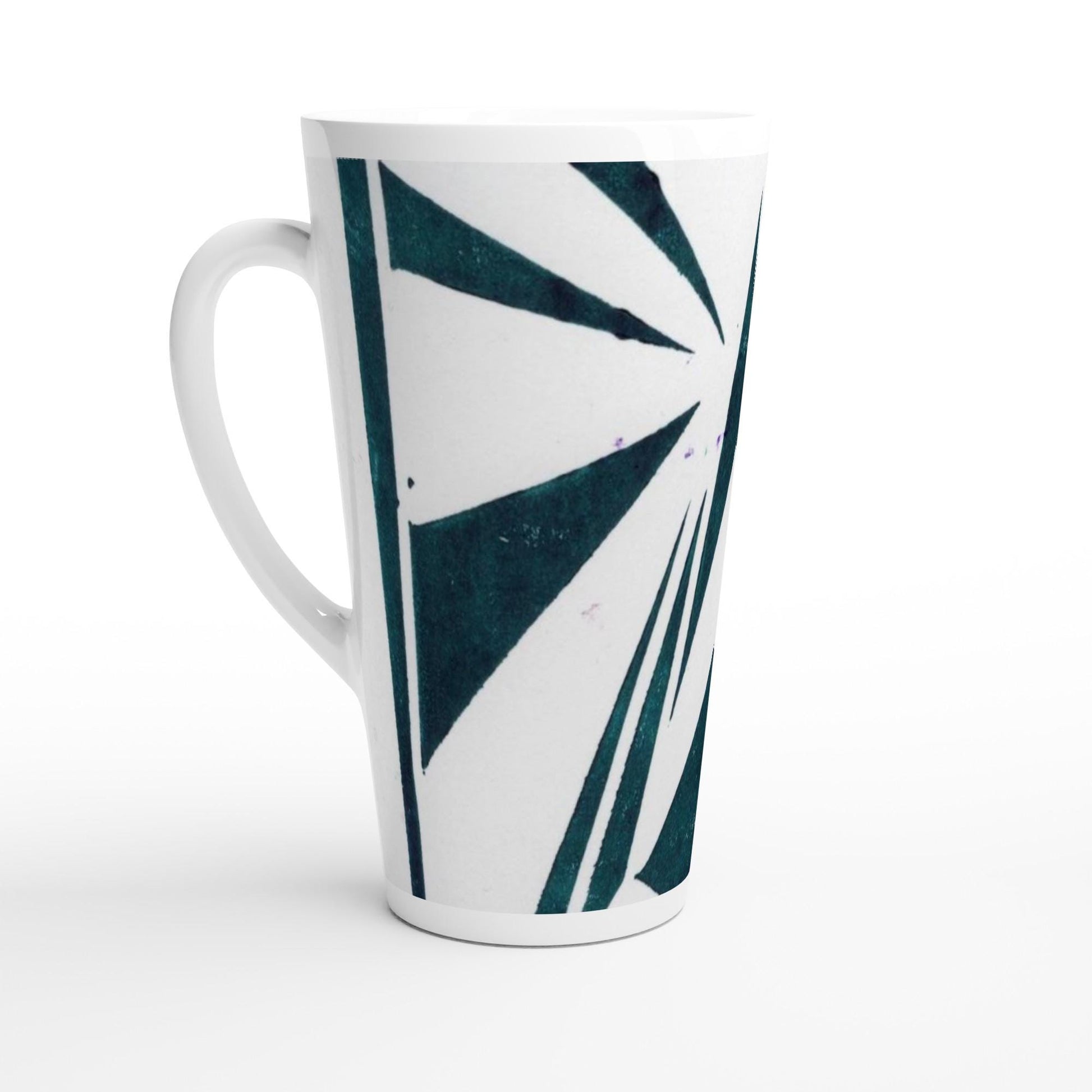 White Latte 17oz Ceramic Mug