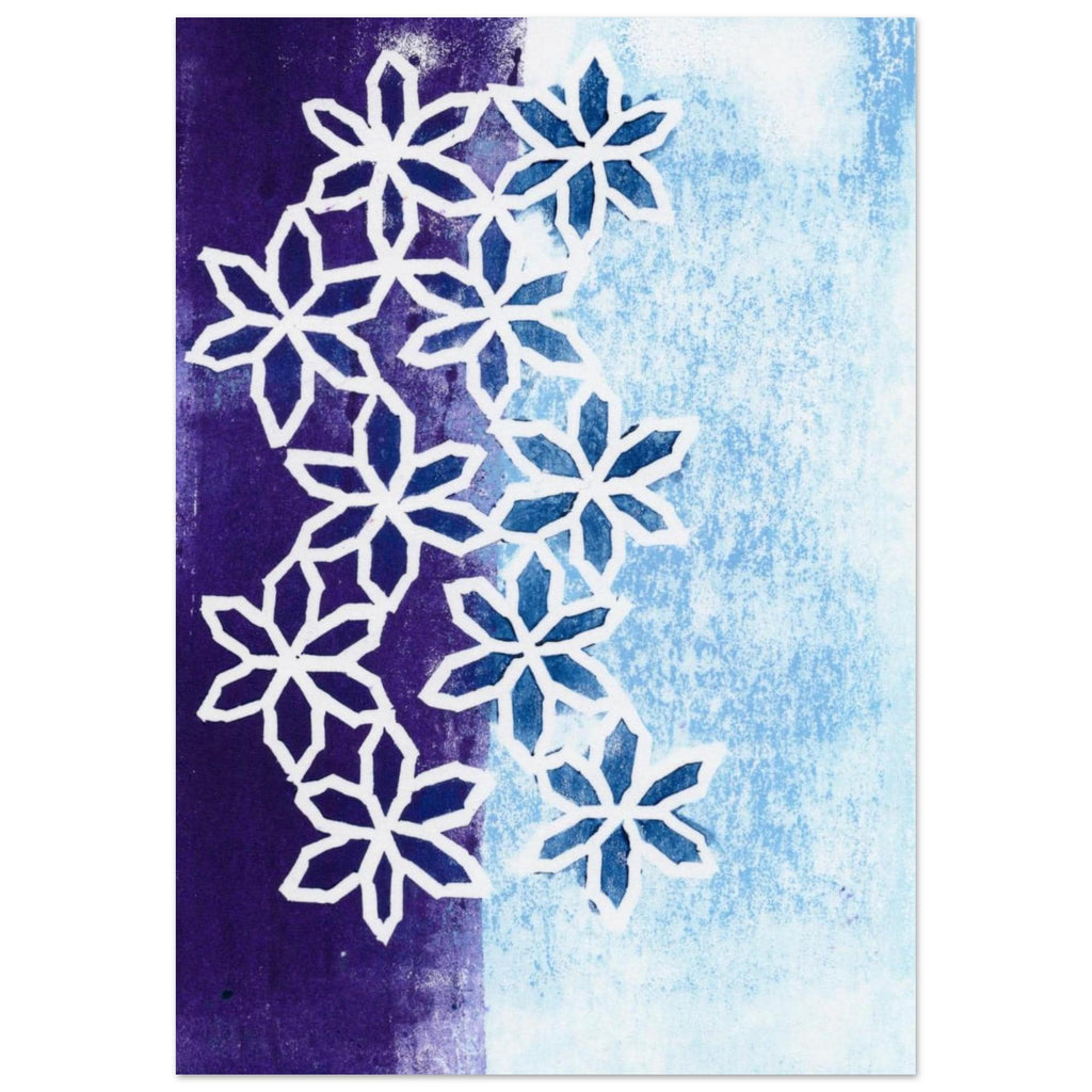 Flower Motion Aluminum Print