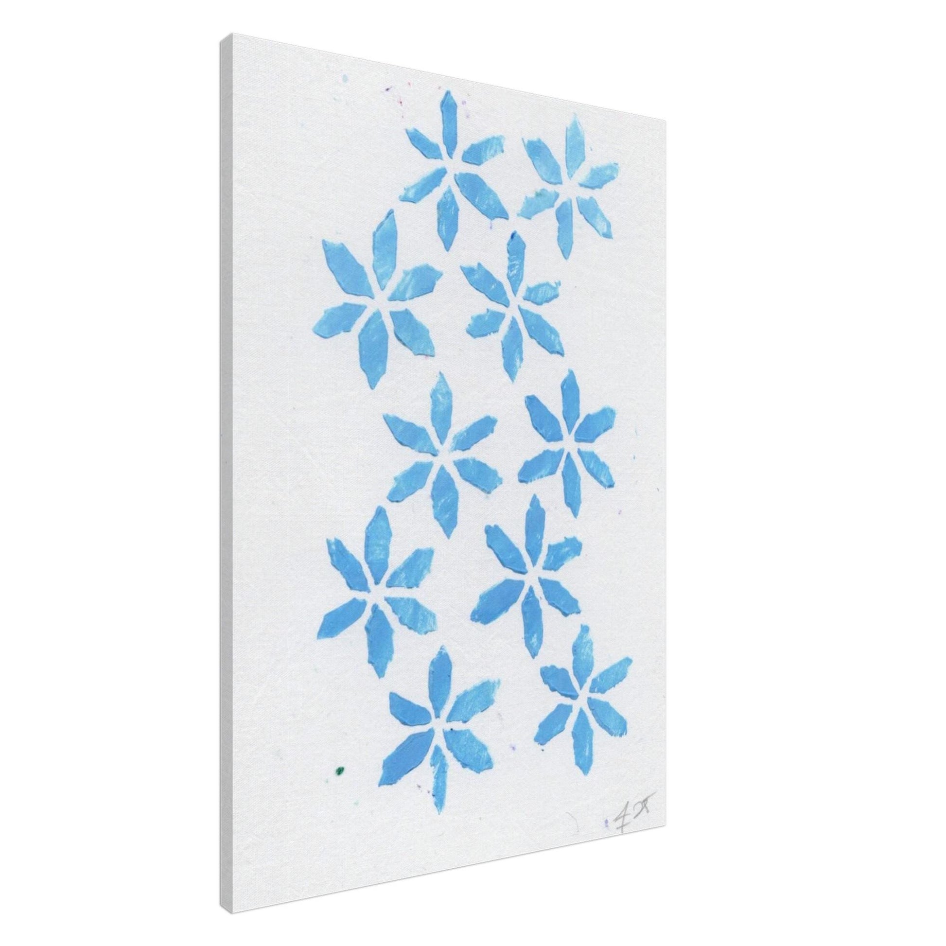 Ice Flowers Canvas (Imperial)