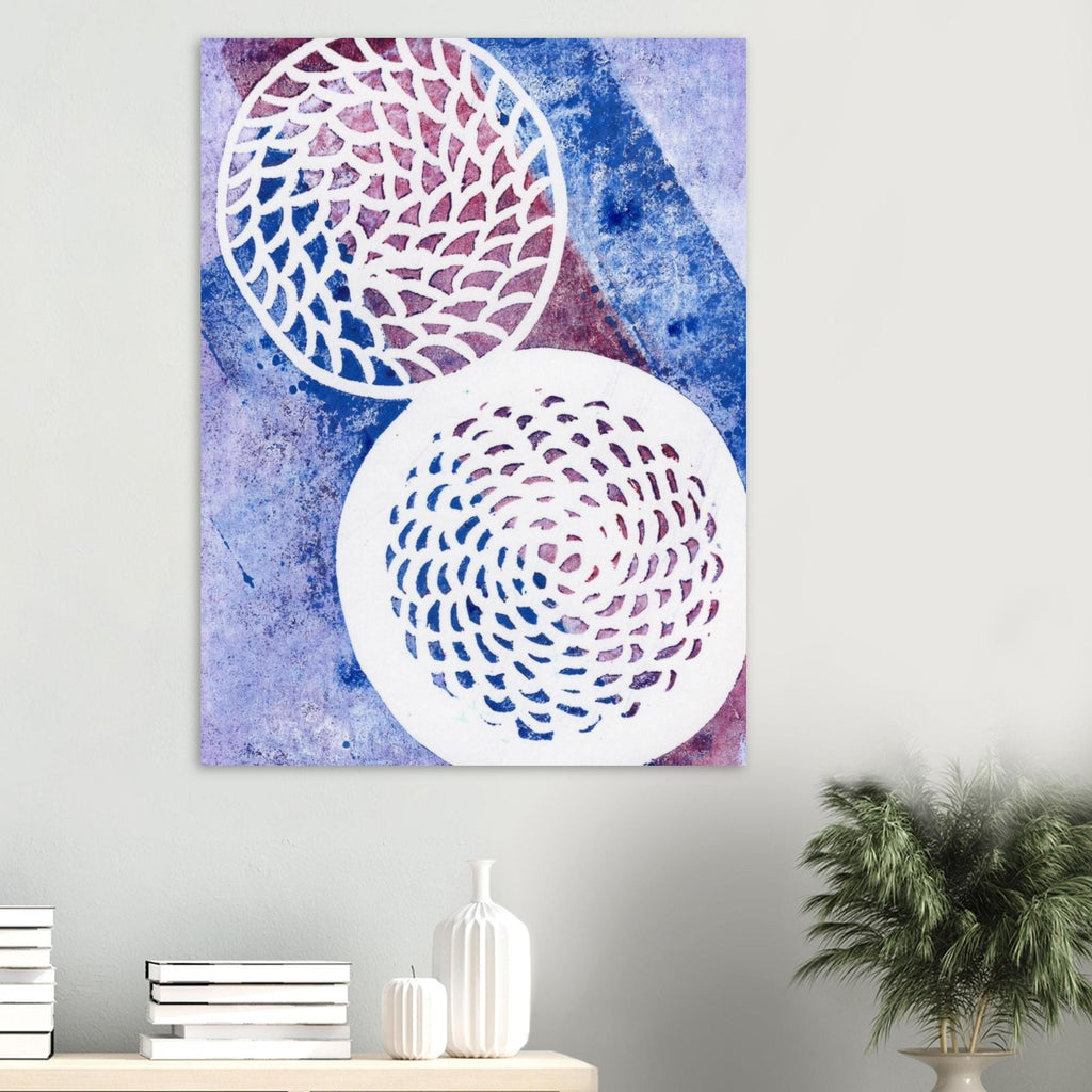 Woven Circles History Premium Semi-Glossy Paper Poster