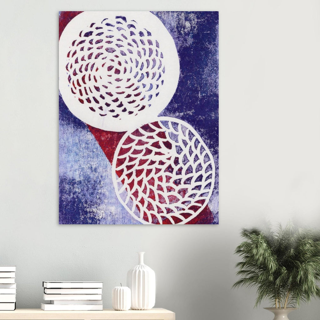 Rebel Woven Circles Museum-Quality Matte Paper Poster