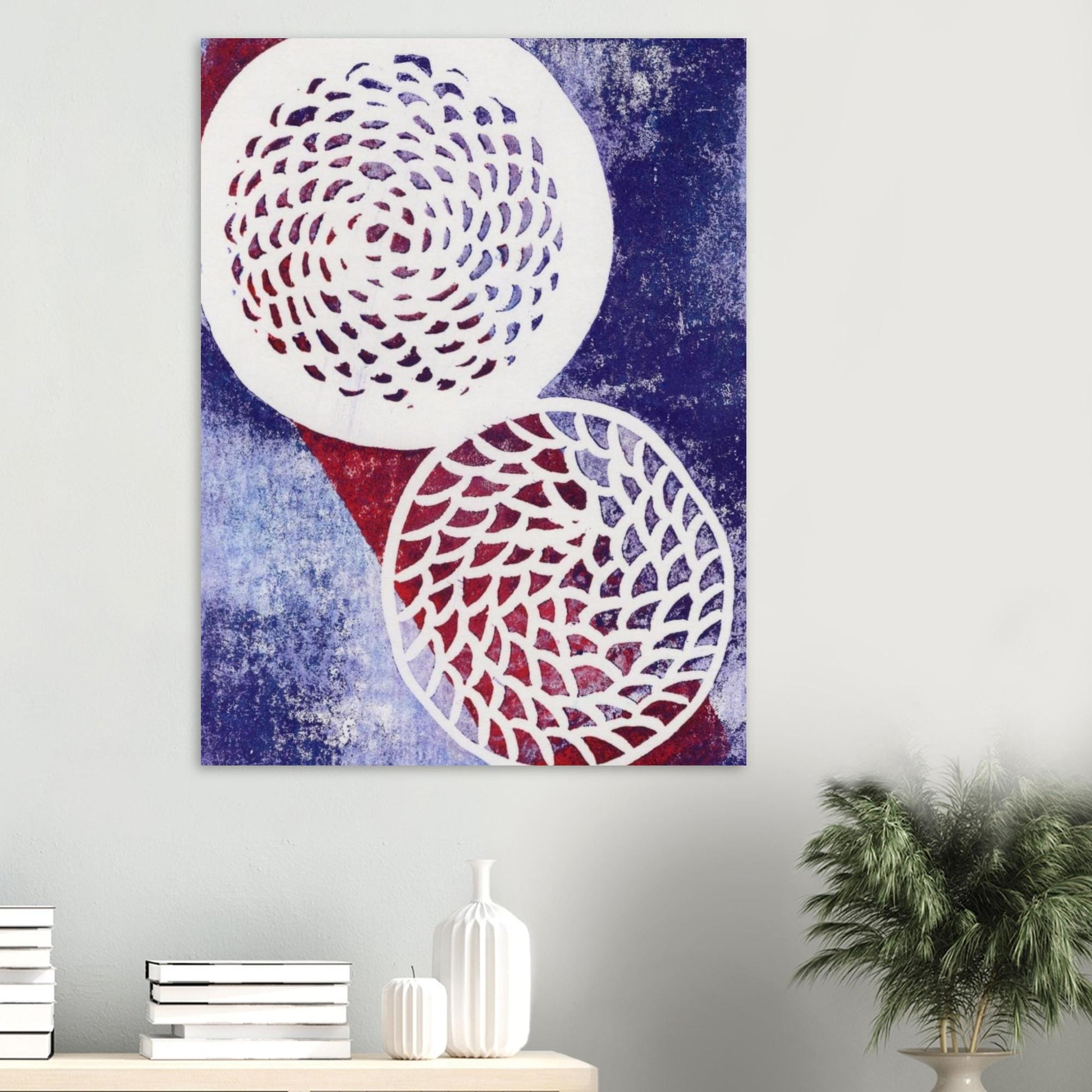 Rebel Woven Circles Museum-Quality Matte Paper Poster
