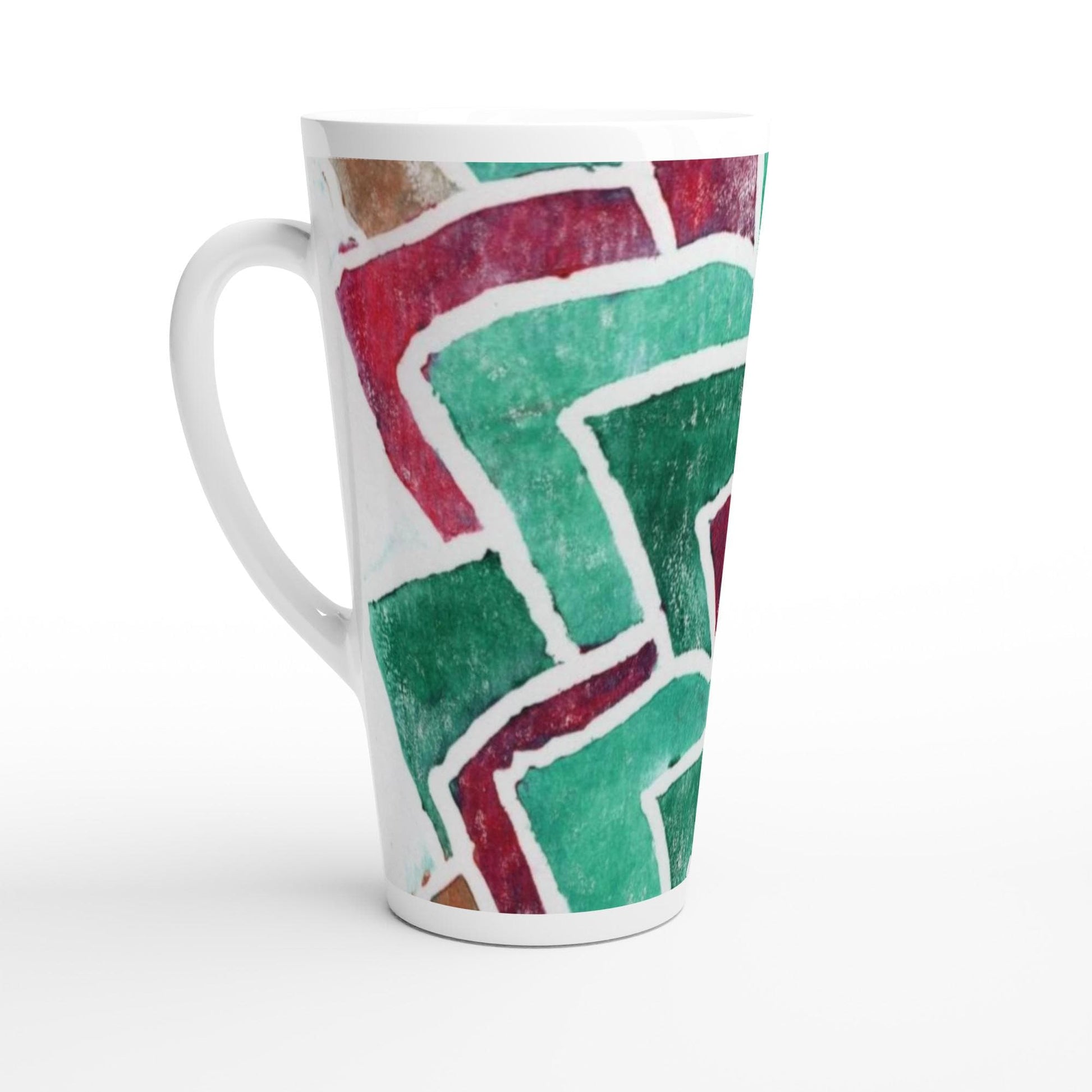 White Latte 17oz Ceramic Mug