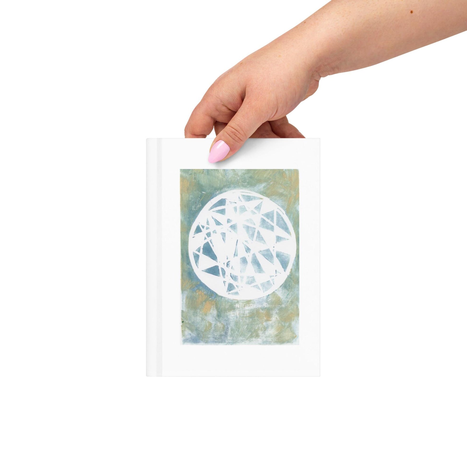 Geometric Worlds Hardcover journal matte
