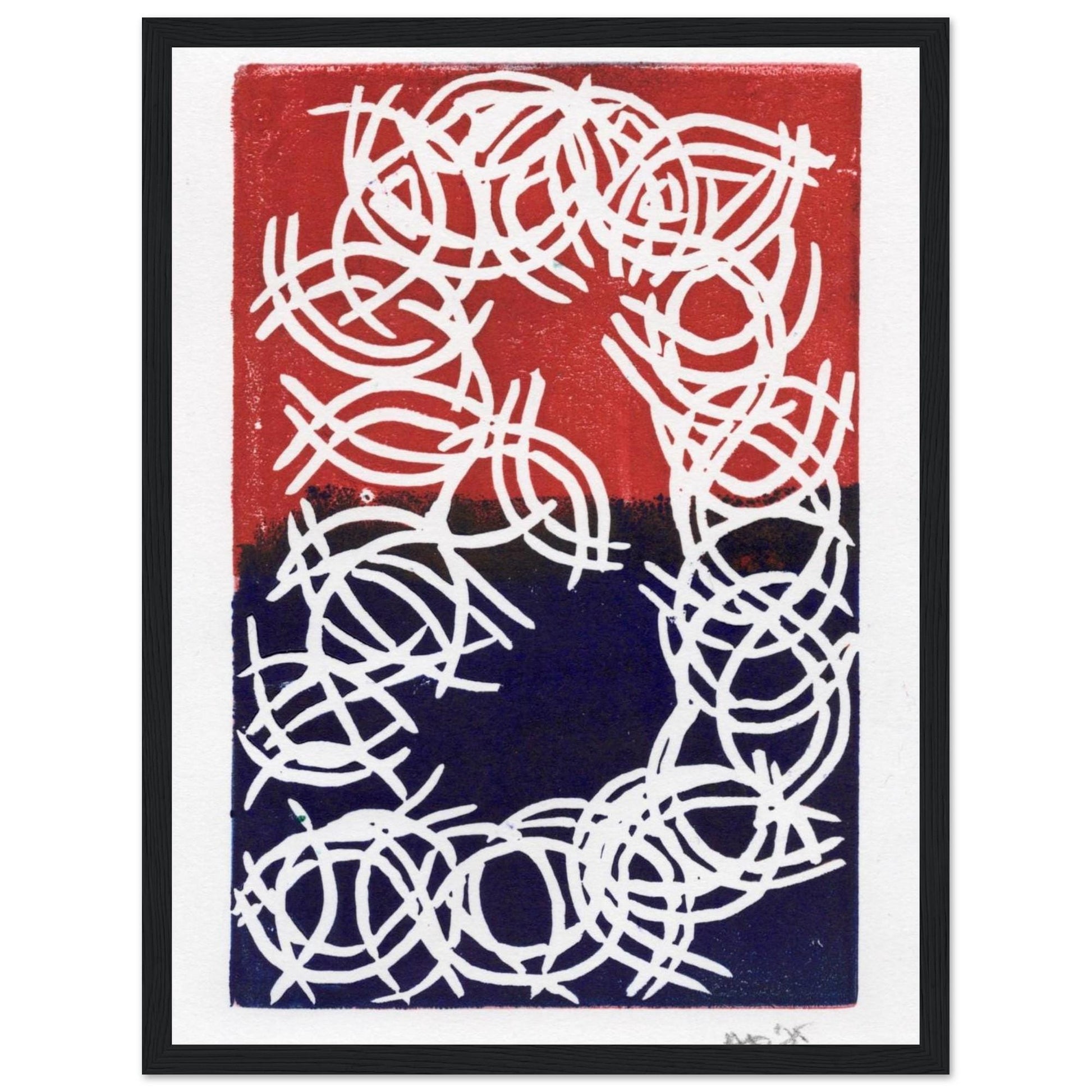 Premium Matte Paper Wooden Framed Poster