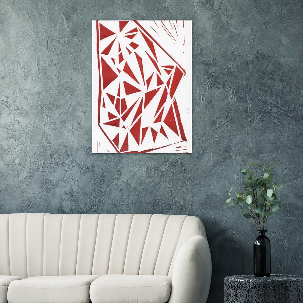 Red Flying Triangles