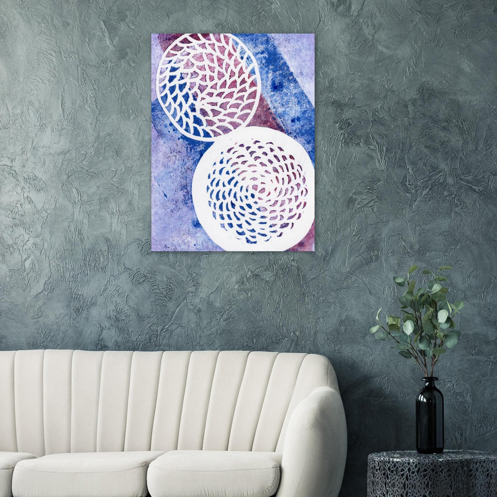 Woven Circles History Premium Semi-Glossy Paper Poster
