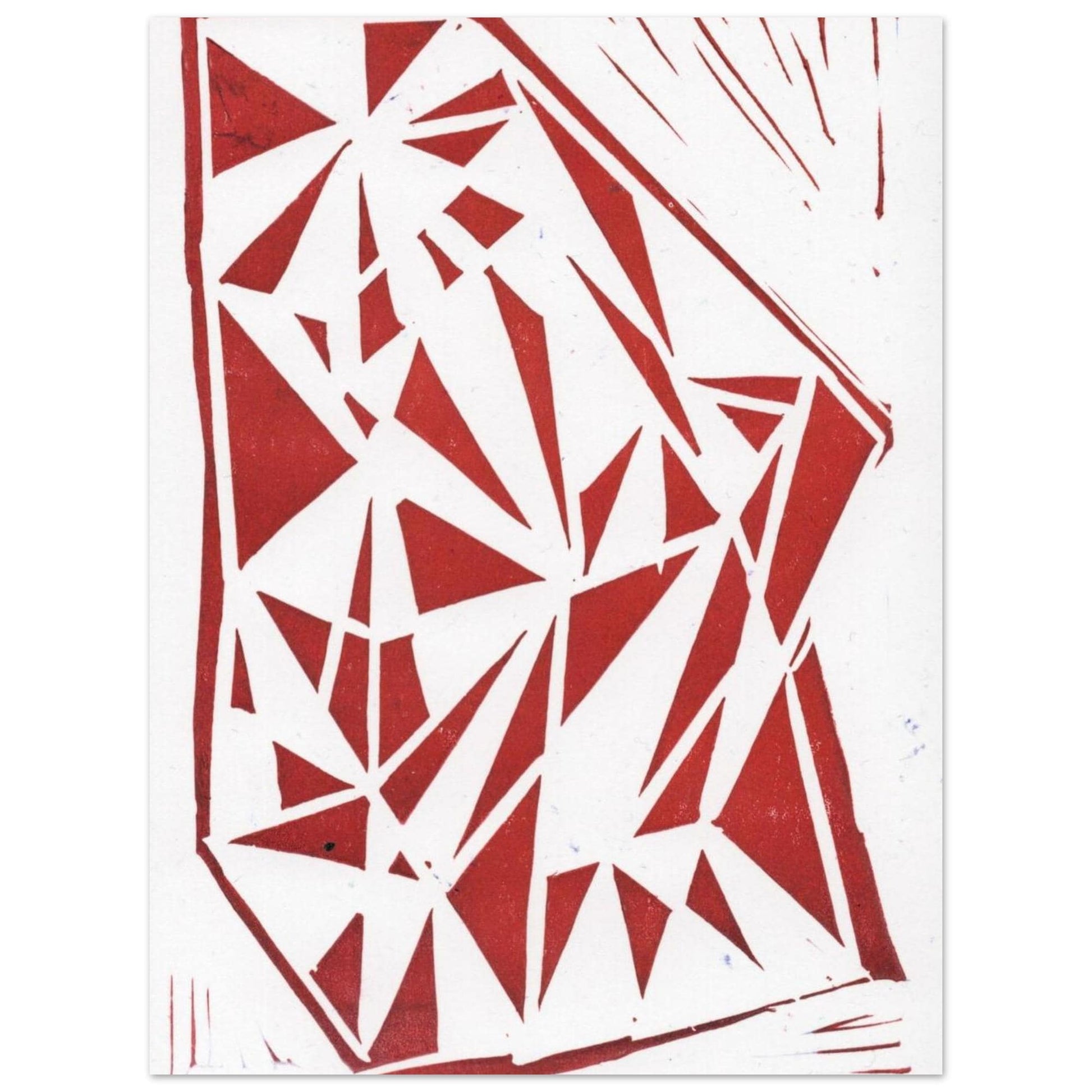 Red Flying Triangles