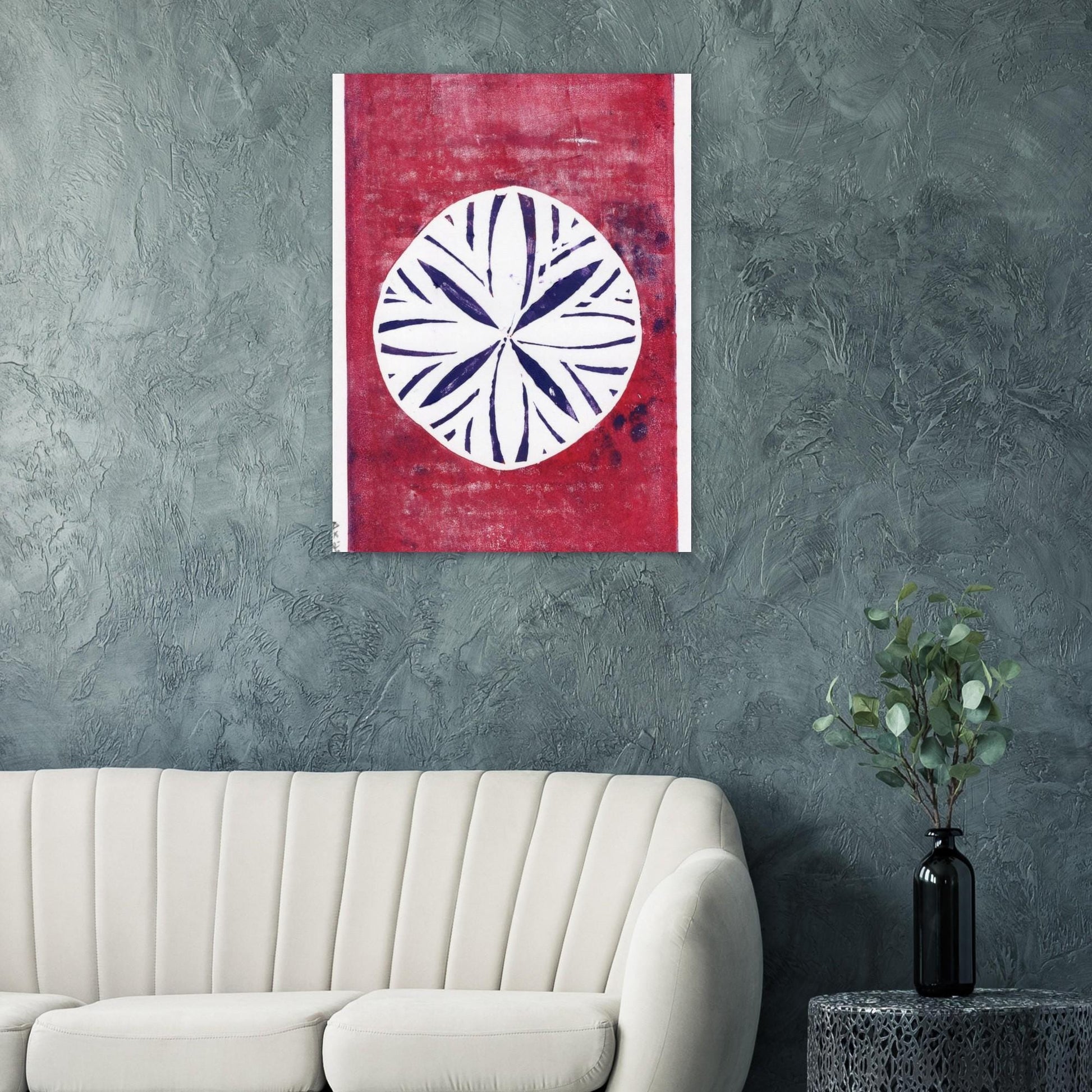 Red and Purple Medallion