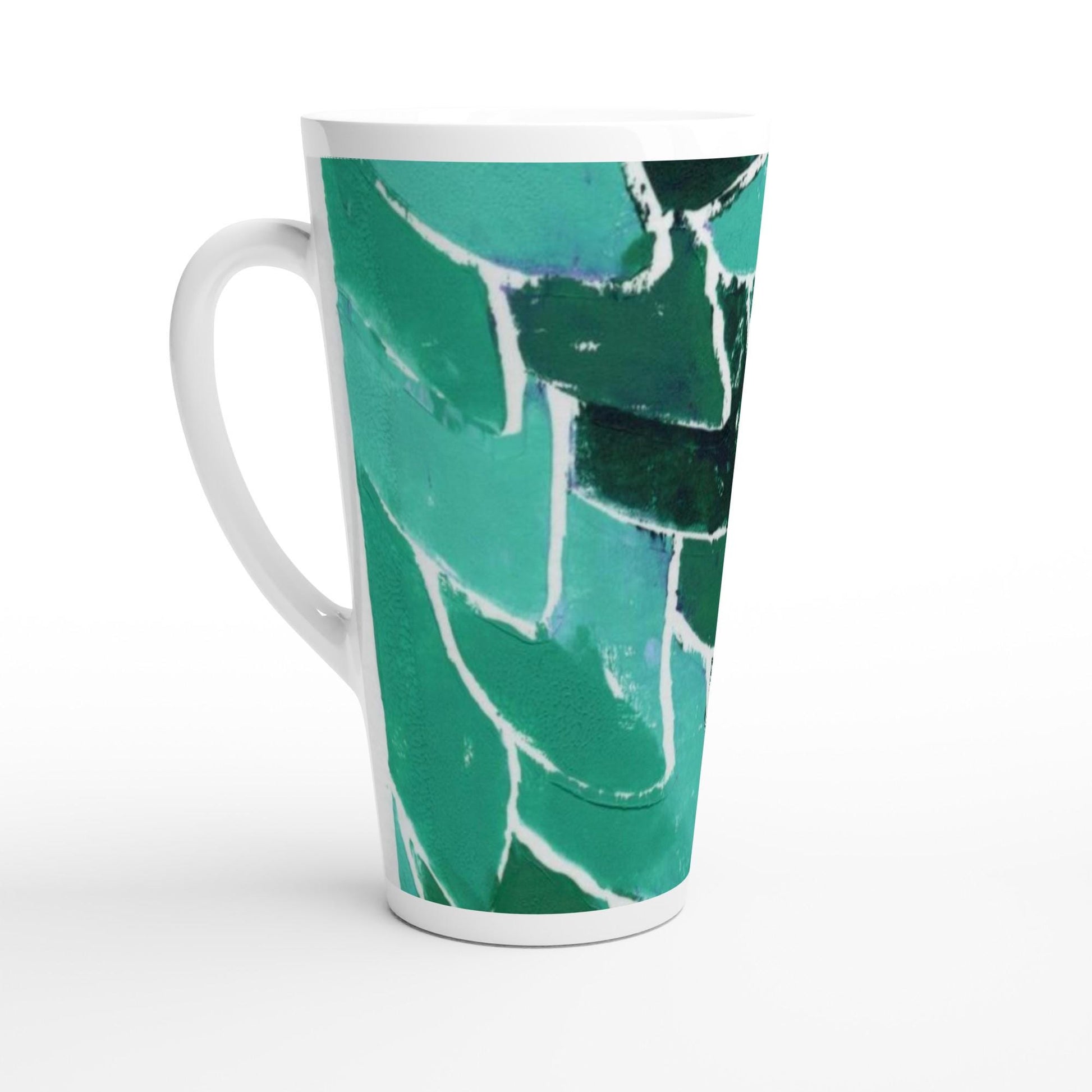 White Latte 17oz Ceramic Mug