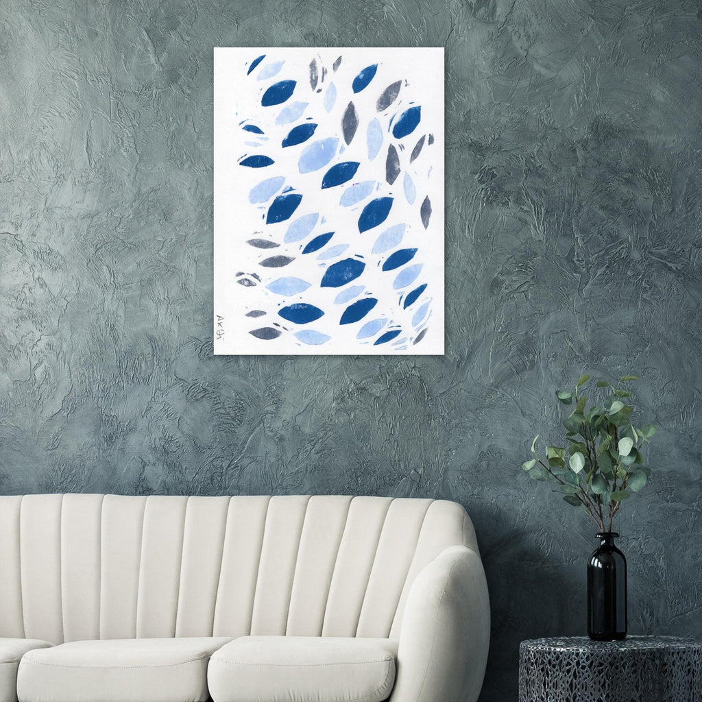 Inverse Blue Vines